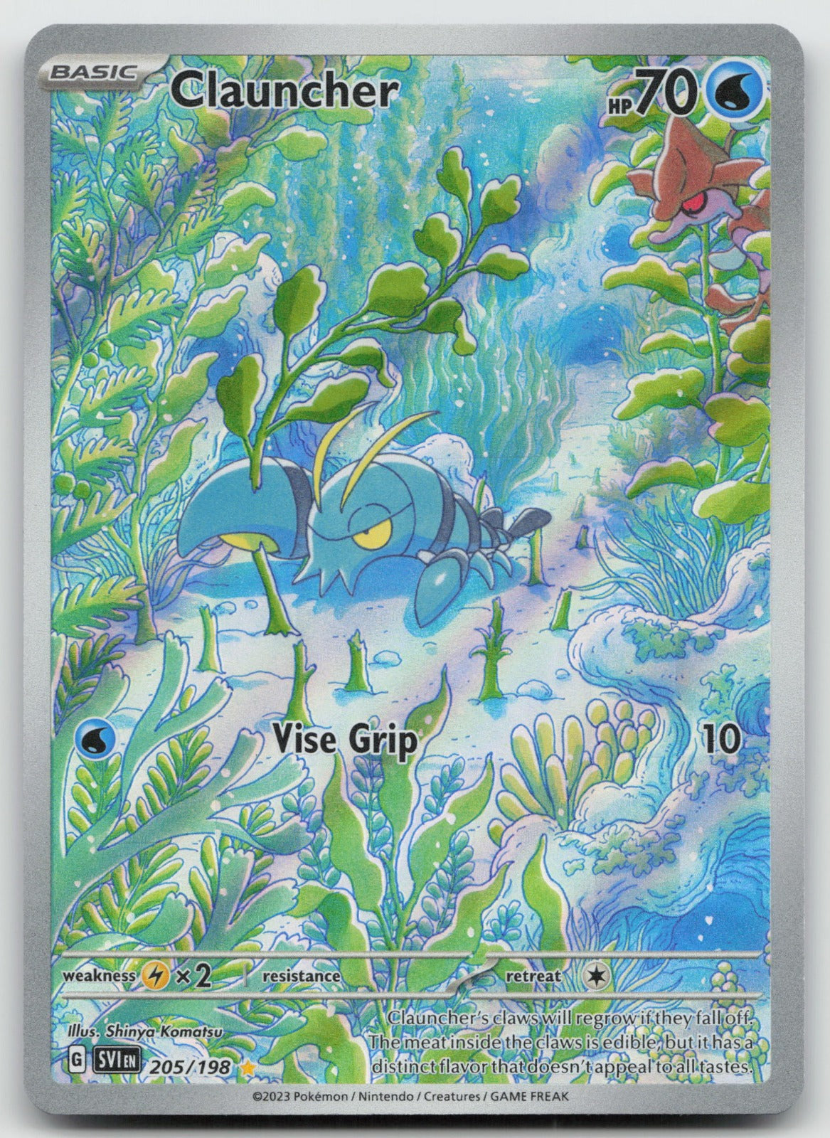Clauncher Illustration Rare Holo SV01: Scarlet & Violet Base Set 205/198 NM