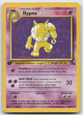 Hypno Rare 1st Edition Fossil 23/62 DMG