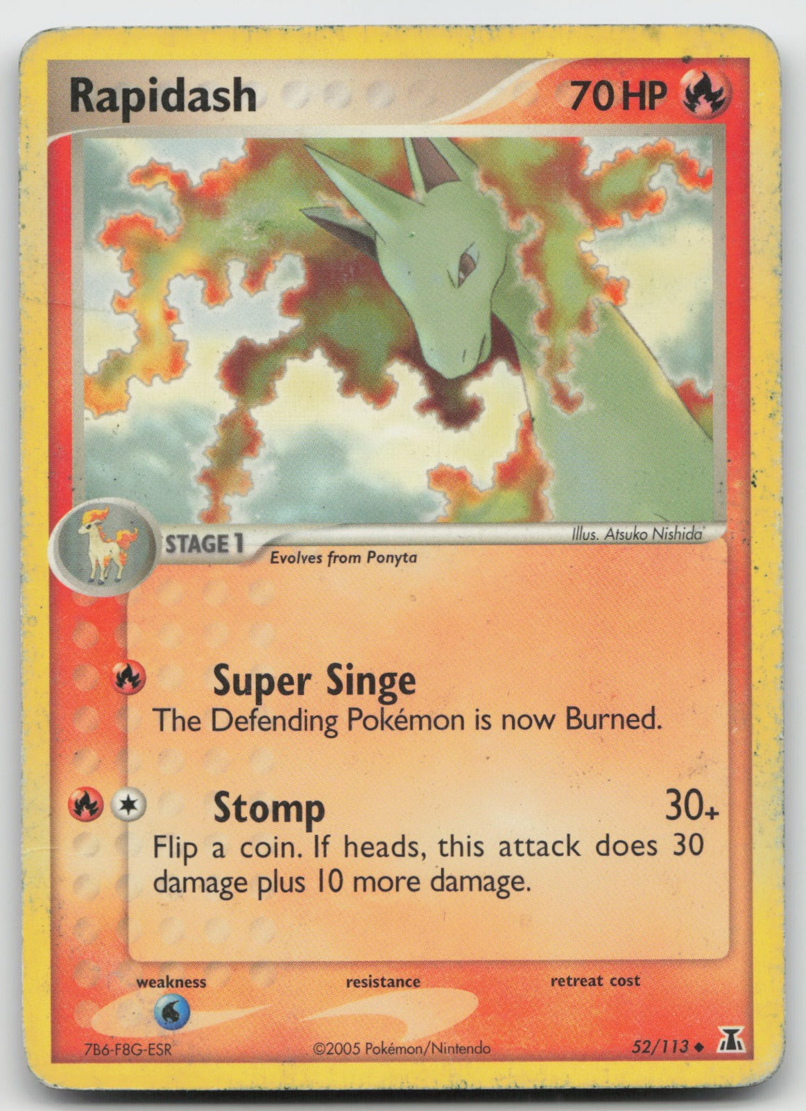 Rapidash Uncommon Delta Species 52/113 DMG