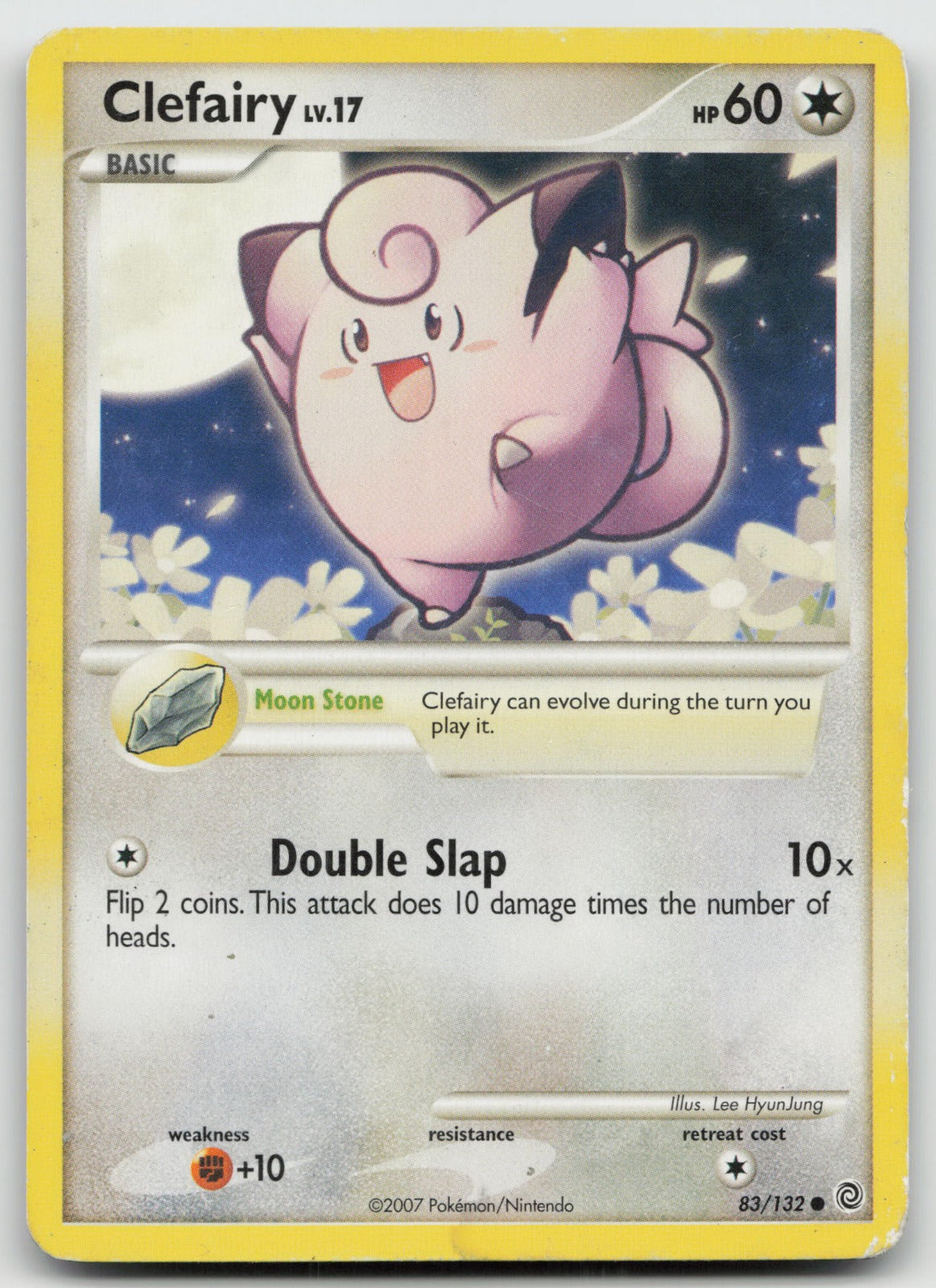 Clefairy Common Secret Wonders 83/132 DMG