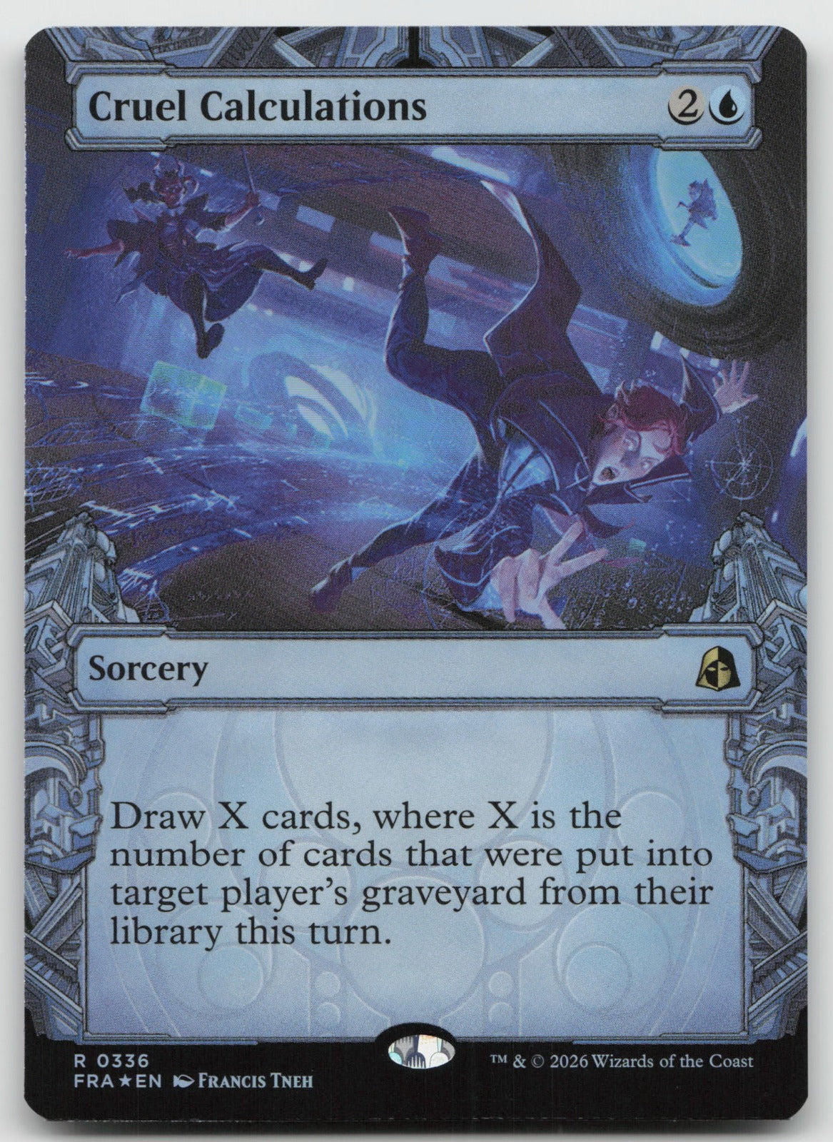 Cruel Calculations (Showcase) R Foil Reality Fracture 336 NM