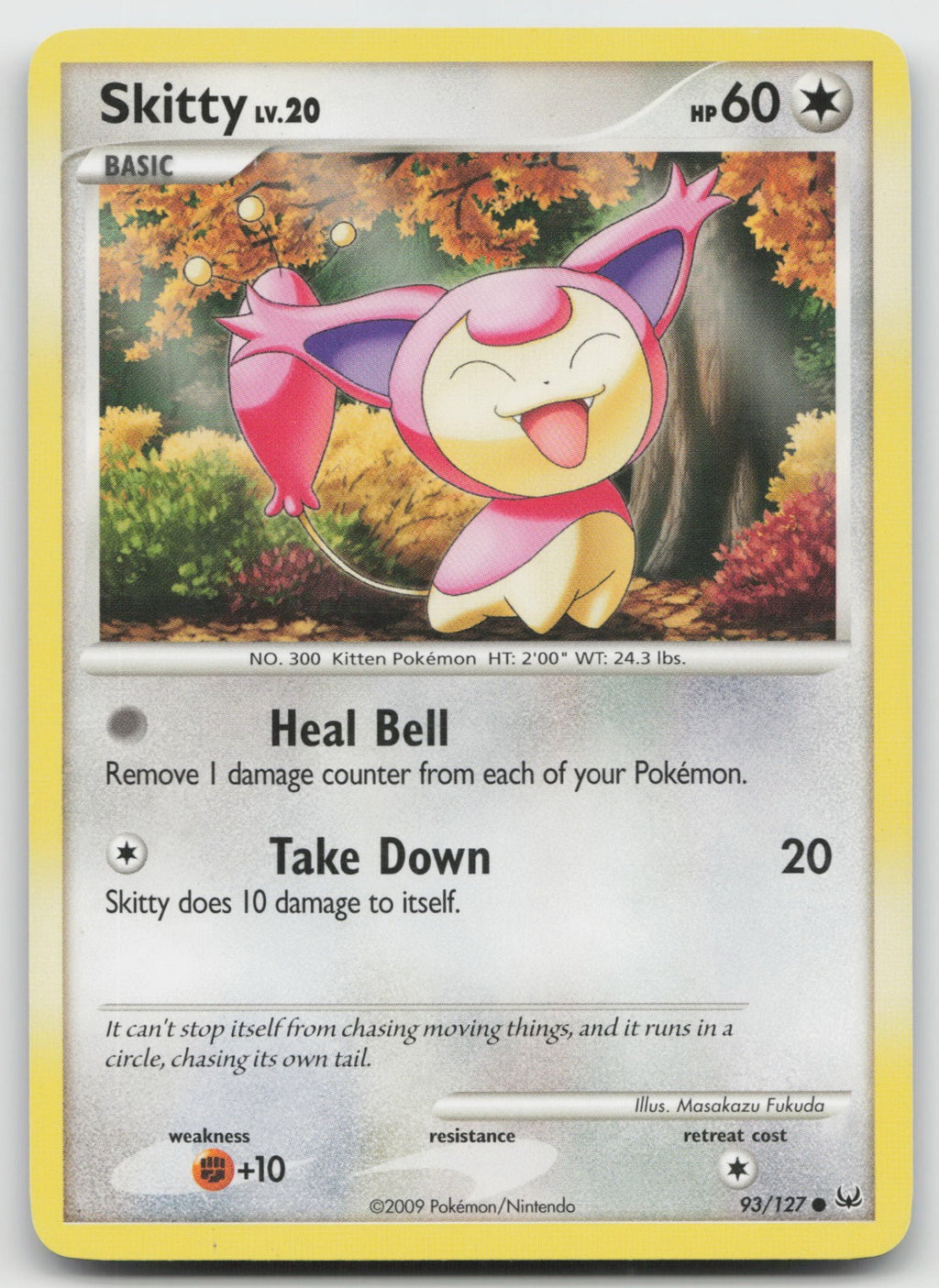 Skitty Common Platinum 93/127 LP