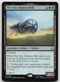 The Fire Nation Drill R Foil Avatar: The Last Airbender 98 NM