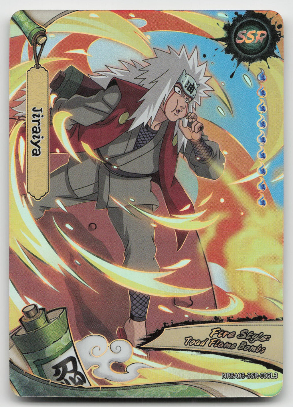 Jiraiya SSR Chapter Jin Series 3 005L3 NM