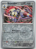 Escavalier Common Reverse Holo SV: Black Bolt 060/086 NM