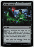 Risky Research C Foil Marvel's Spider-Man 62 NM