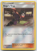 Koga's Trap Reverse Holo Uncommon Hidden Fates 59/68 NM