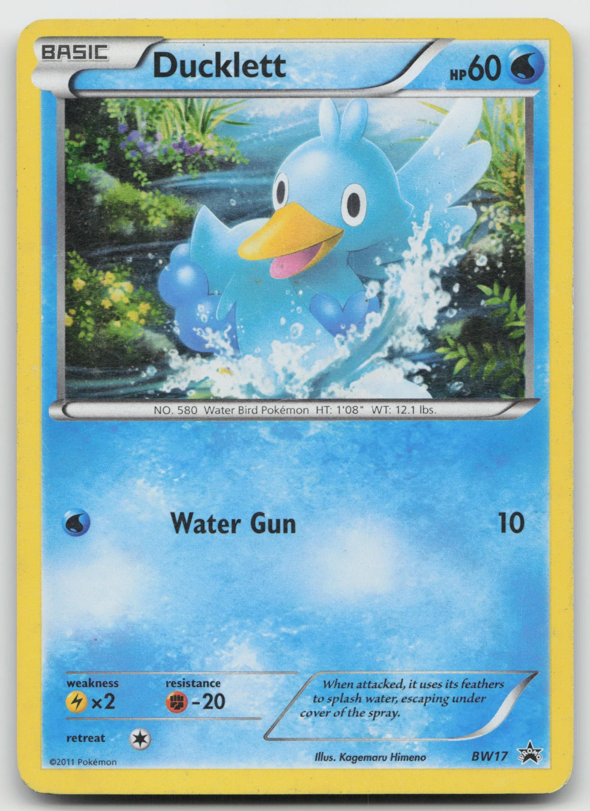 Ducklett - Promo Holo Black and White Promos BW17 HP