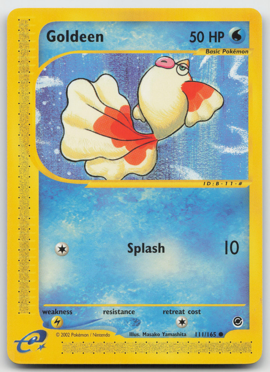 Goldeen Common Normal Expedition 111/165 LP