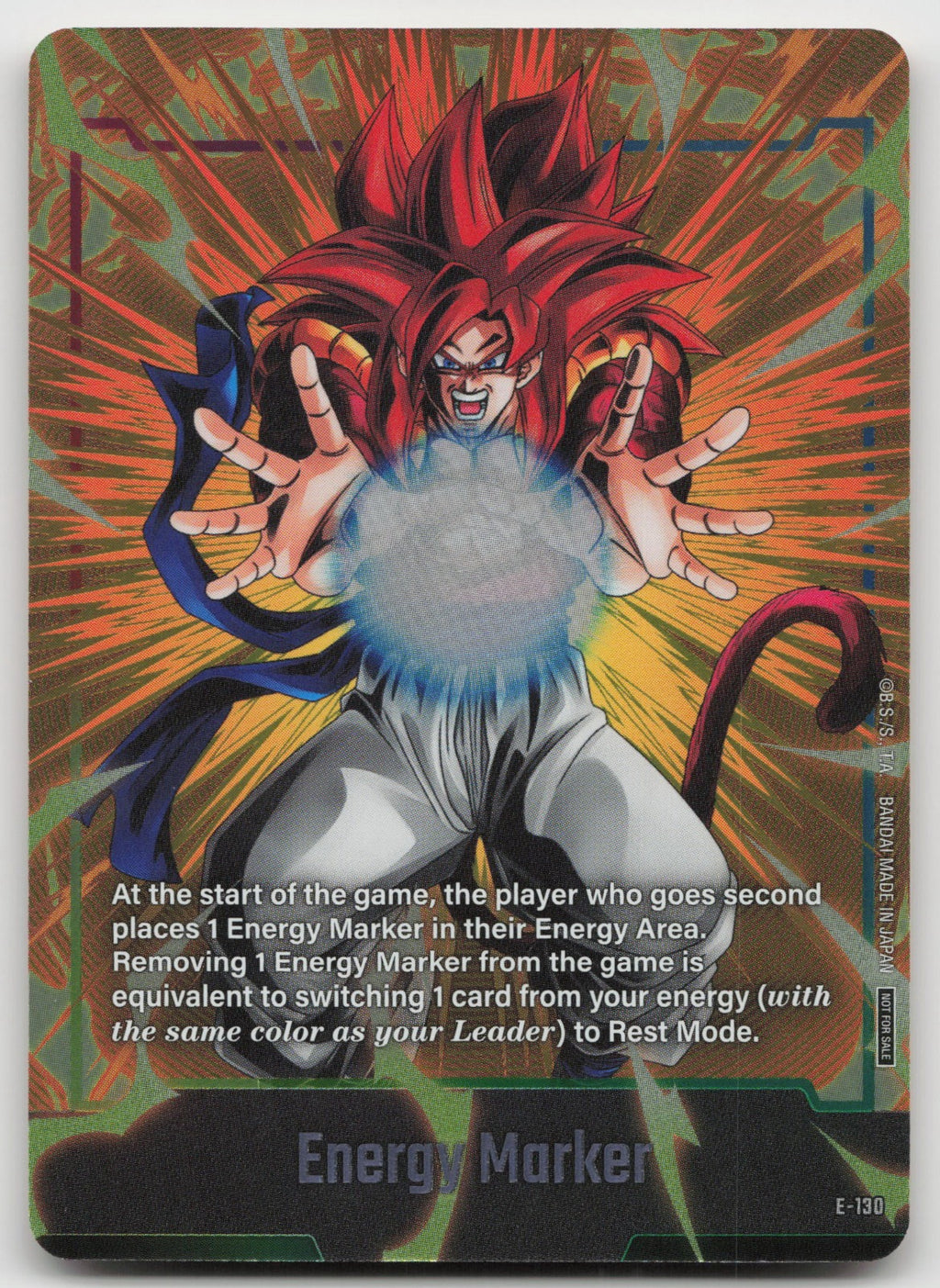 Energy Marker Holo Fusion World Energy Markers E-130 NM