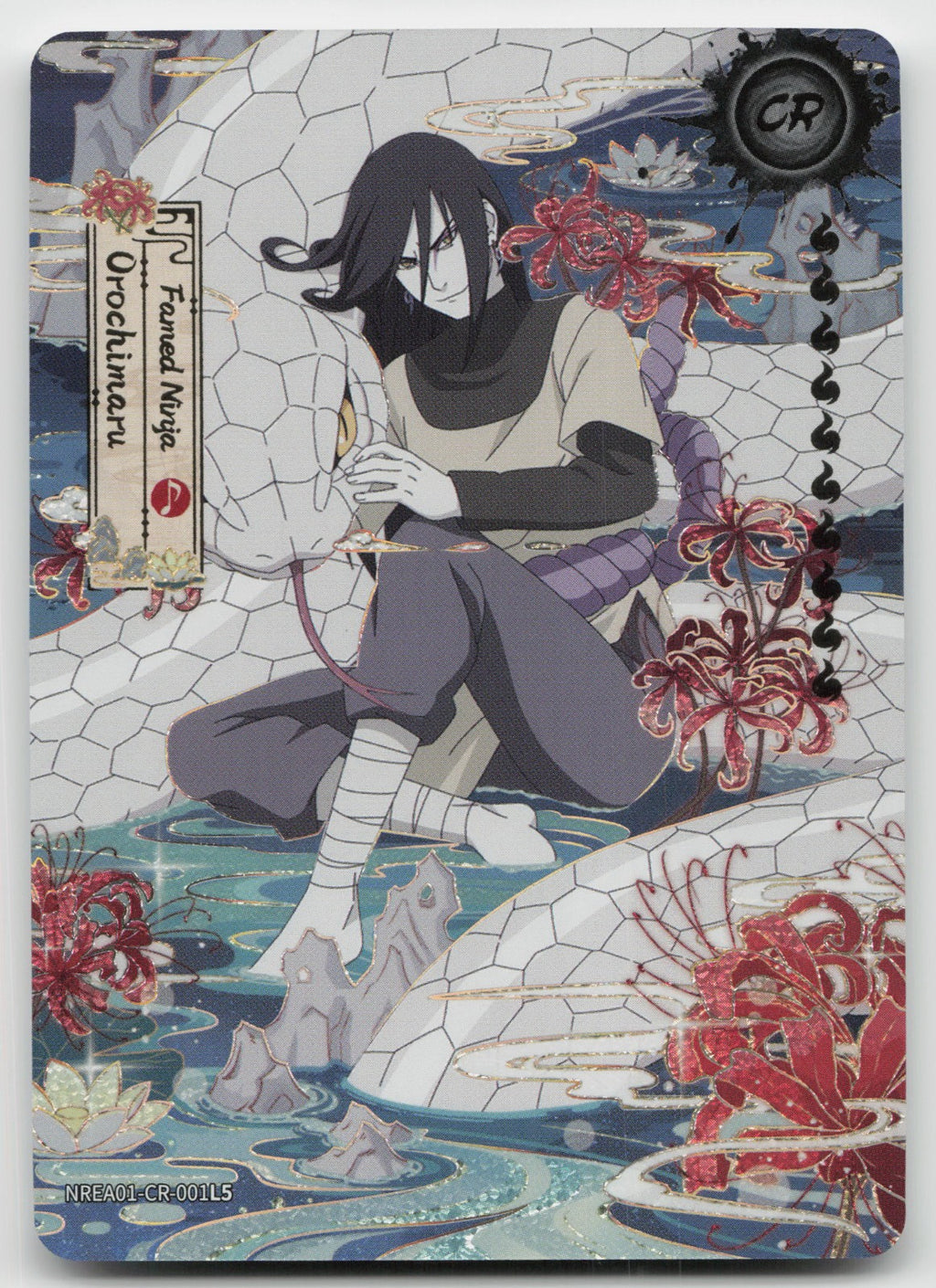 Orochimaru Base CR Earth Scroll Series 1 001L5 NM