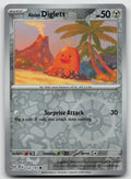 Alolan Diglett Common Reverse Holo SV08: Surging Sparks 122/191 NM