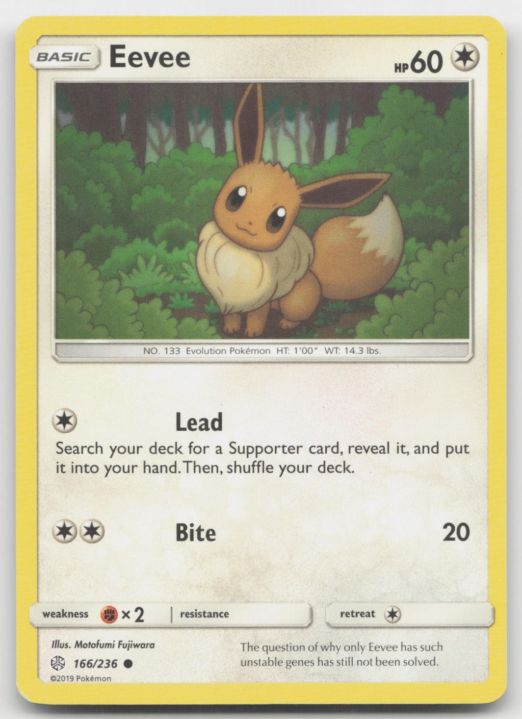 Eevee Common SM - Cosmic Eclipse 166/236 LP