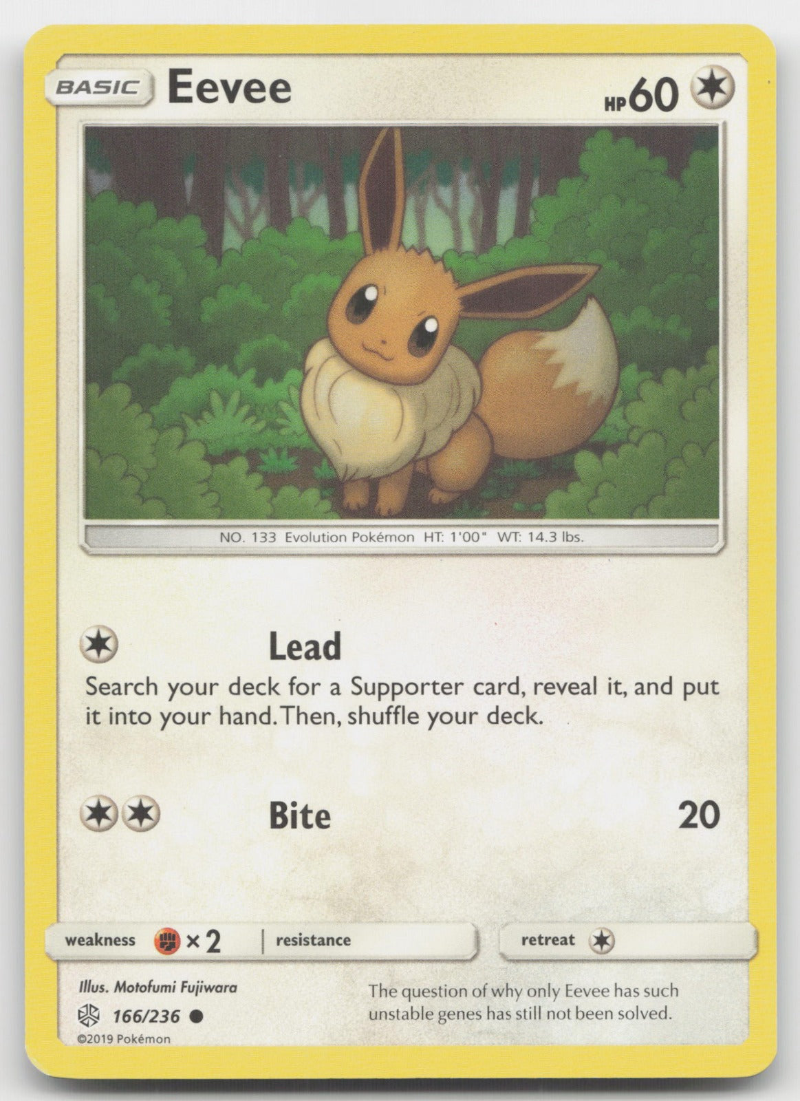Eevee Common SM - Cosmic Eclipse 166/236 LP