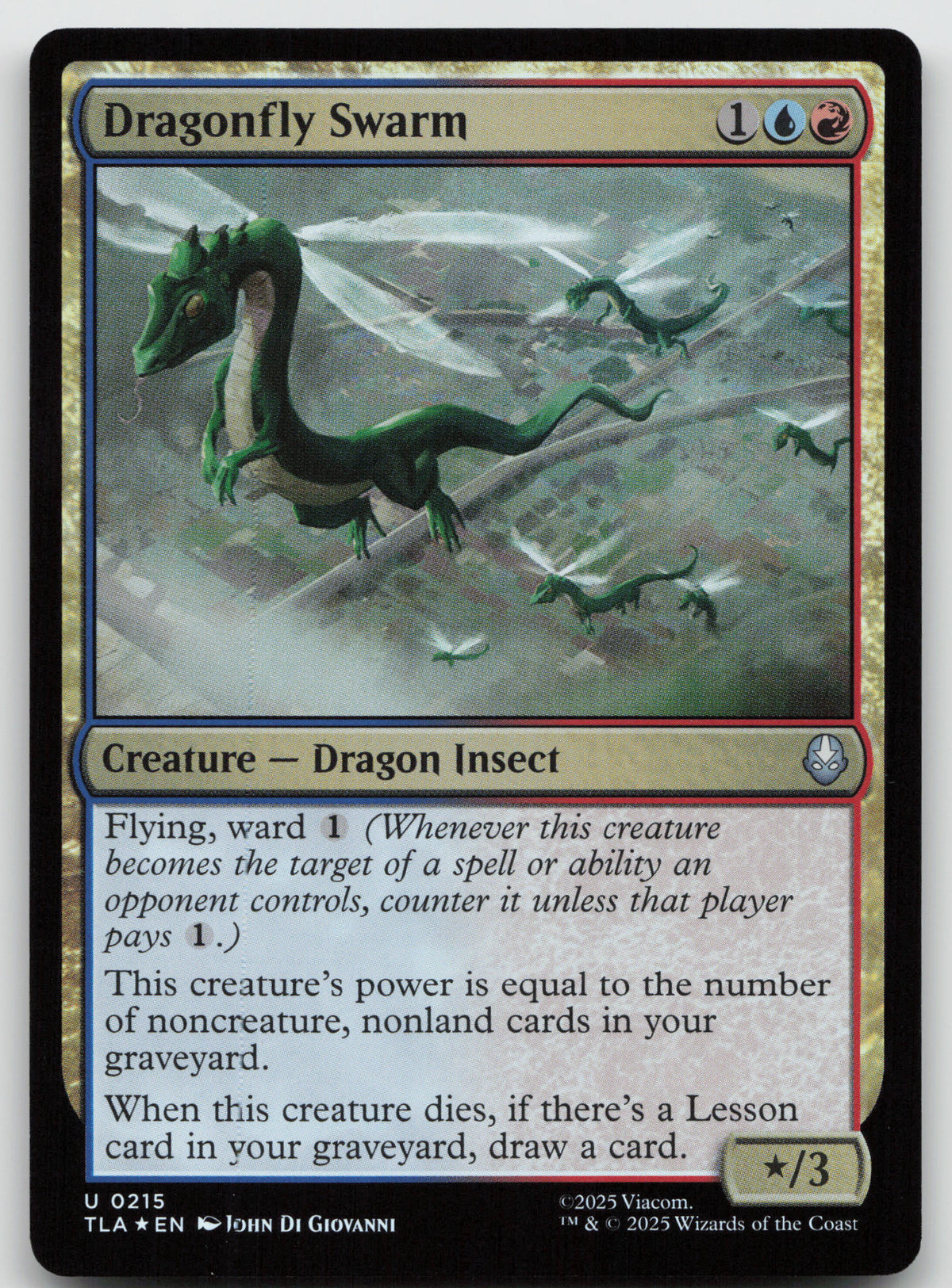 Dragonfly Swarm U Foil Avatar: The Last Airbender 215 NM