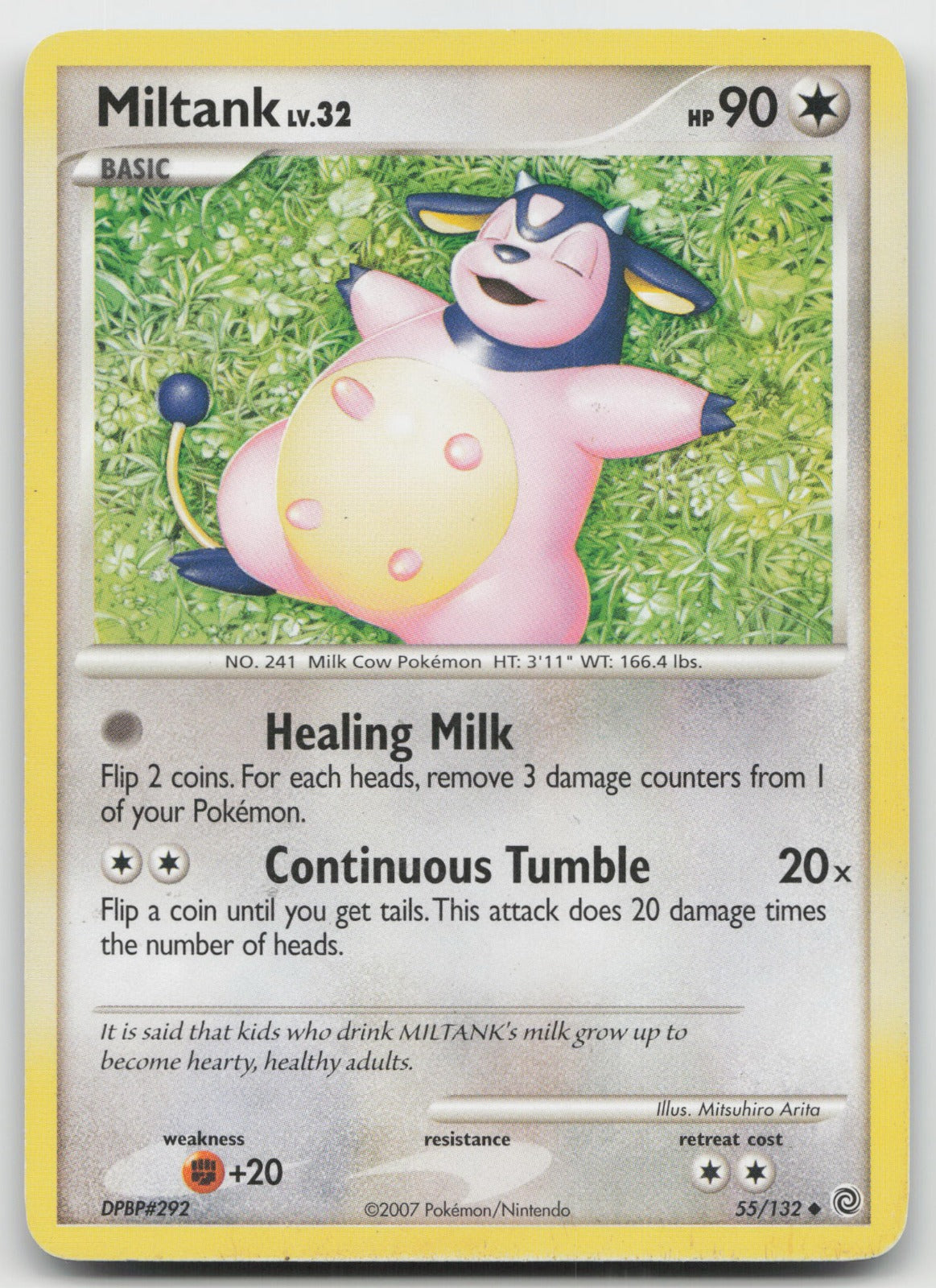 Miltank Uncommon Secret Wonders 55/132 MP