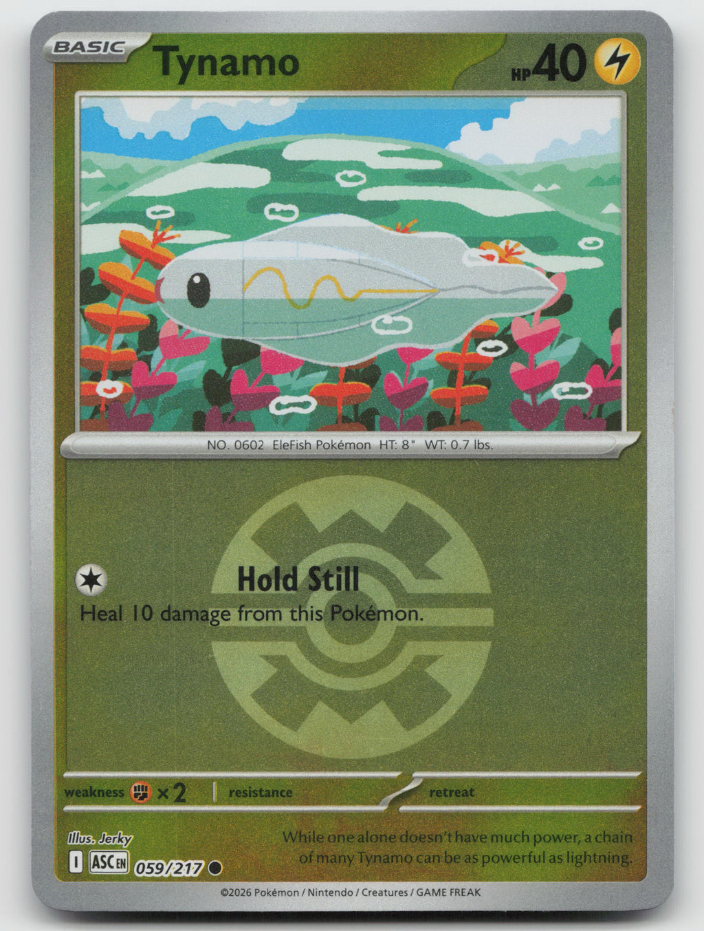Tynamo Friend Ball Reverse Holofoil ME: Ascended Heroes 059/217 NM
