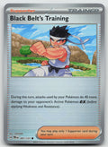 Black Belt's Training - (Poke Ball Pattern) Holo SV Prismatic Evolutions 097/131