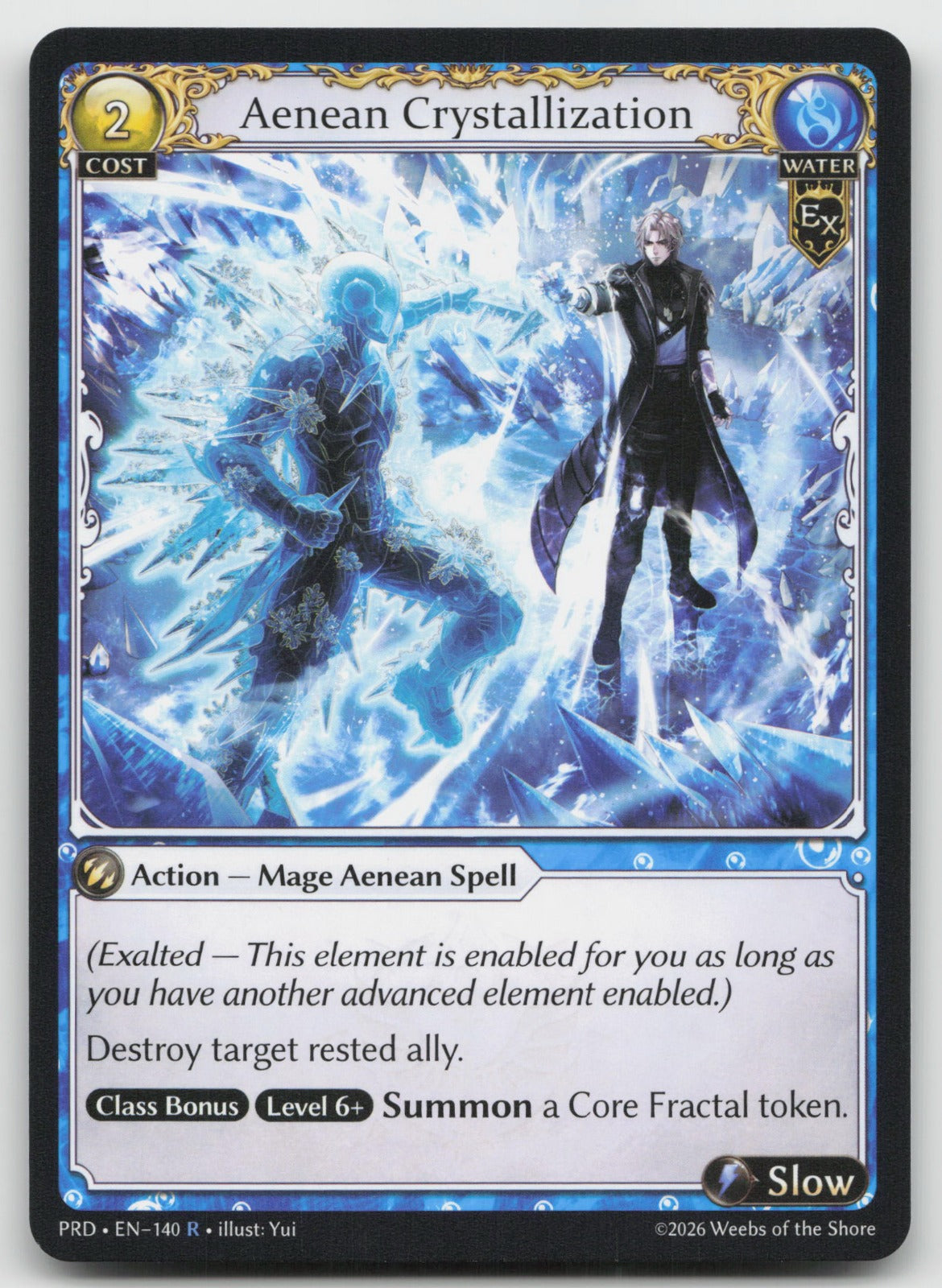 Aenean Crystallization Rare .asphodel/paradise 140 NM
