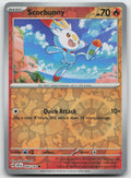 Scorbunny Common Reverse Holo SV07: Stellar Crown 026/142 NM