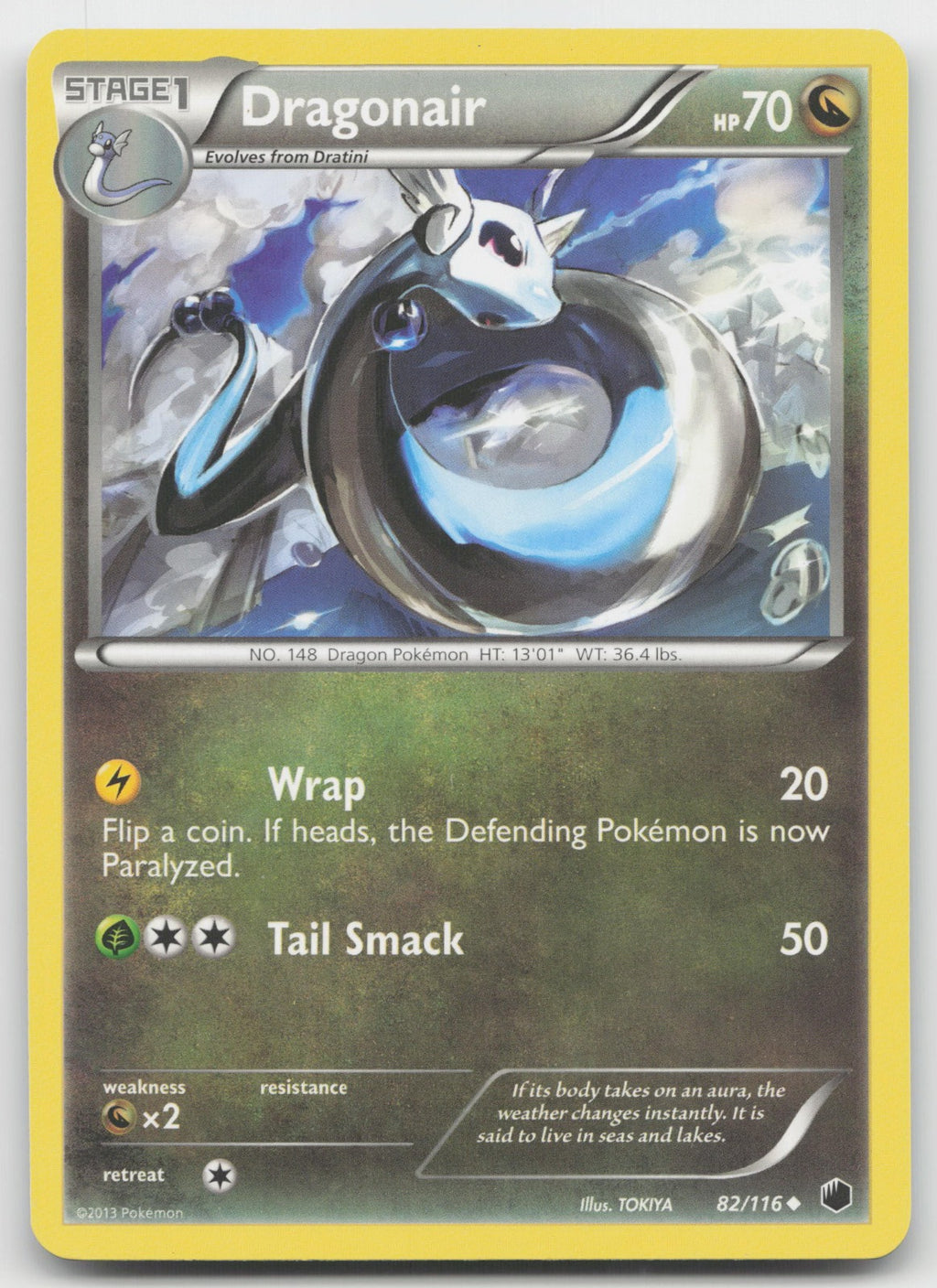 Dragonair Uncommon Plasma Freeze 82/116 LP