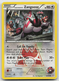 Team Magma's Zangoose Common Double Crisis 22/34 MP