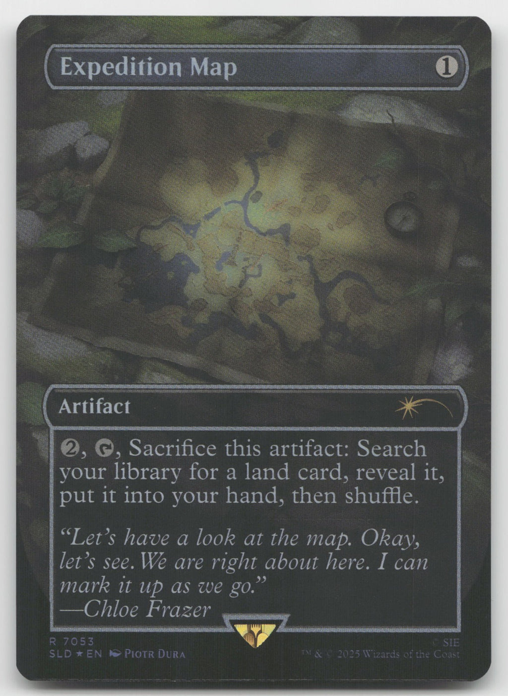Expedition Map (Rainbow Foil) R Foil Secret Lair Drop Series 7053 NM