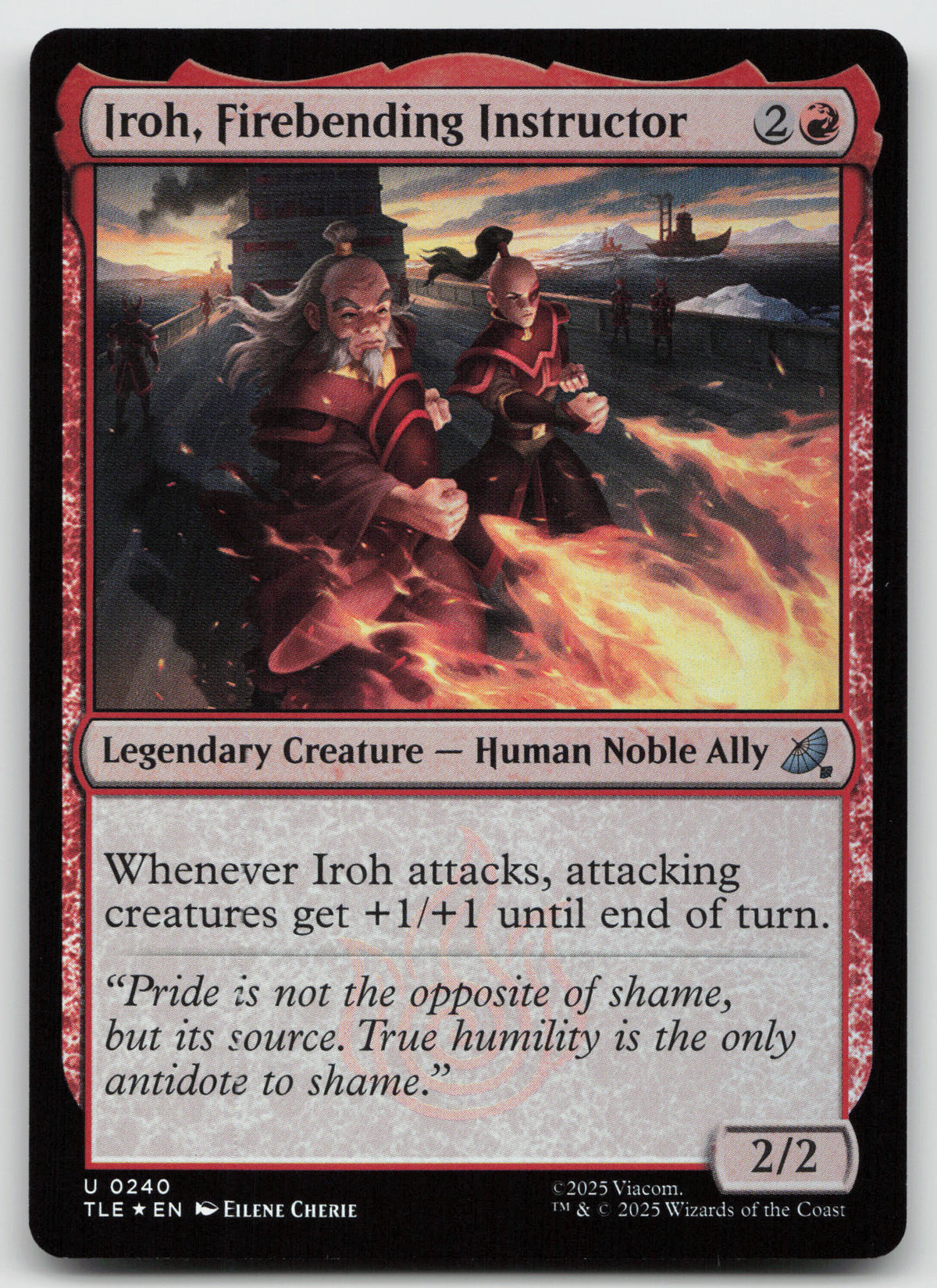 Iroh, Firebending Instructor U Foil Avatar: The Last Airbender: 240