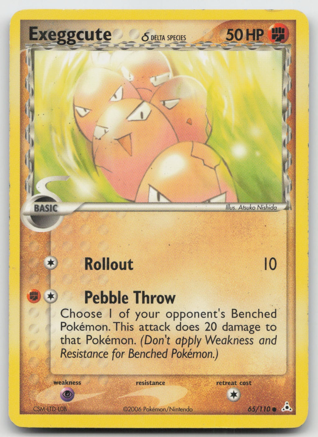 Exeggcute (Delta Species) Common Holon Phantoms 65/110 HP