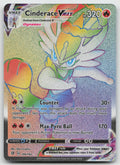 Cinderace VMAX (Secret) Holo Rainbow Rare SWSH02: Rebel Clash 194/192 NM