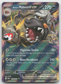 Arven's Mabosstiff ex - Double Rare Play Prize Pack Series Cards 139/182 NM