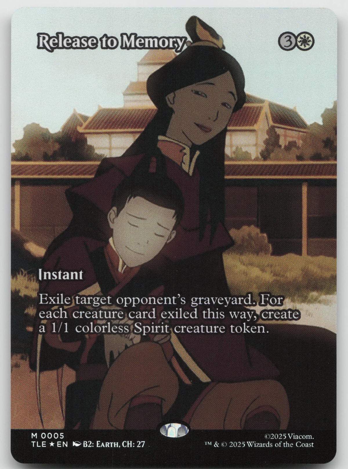 Release to Memory (Borderless) M Foil Avatar: The Last Airbender: Eternal 0005