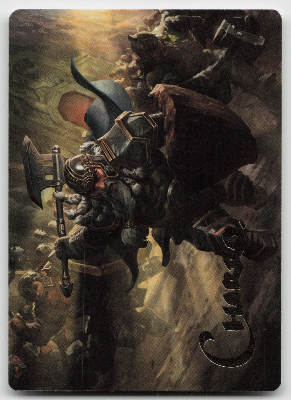 Thorin, Mountain-king Art Card (Gold-Stamped Signature) The Hobbit 19 NM