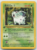 Nidoran F Common 1st Edition Jungle 57/64 HP