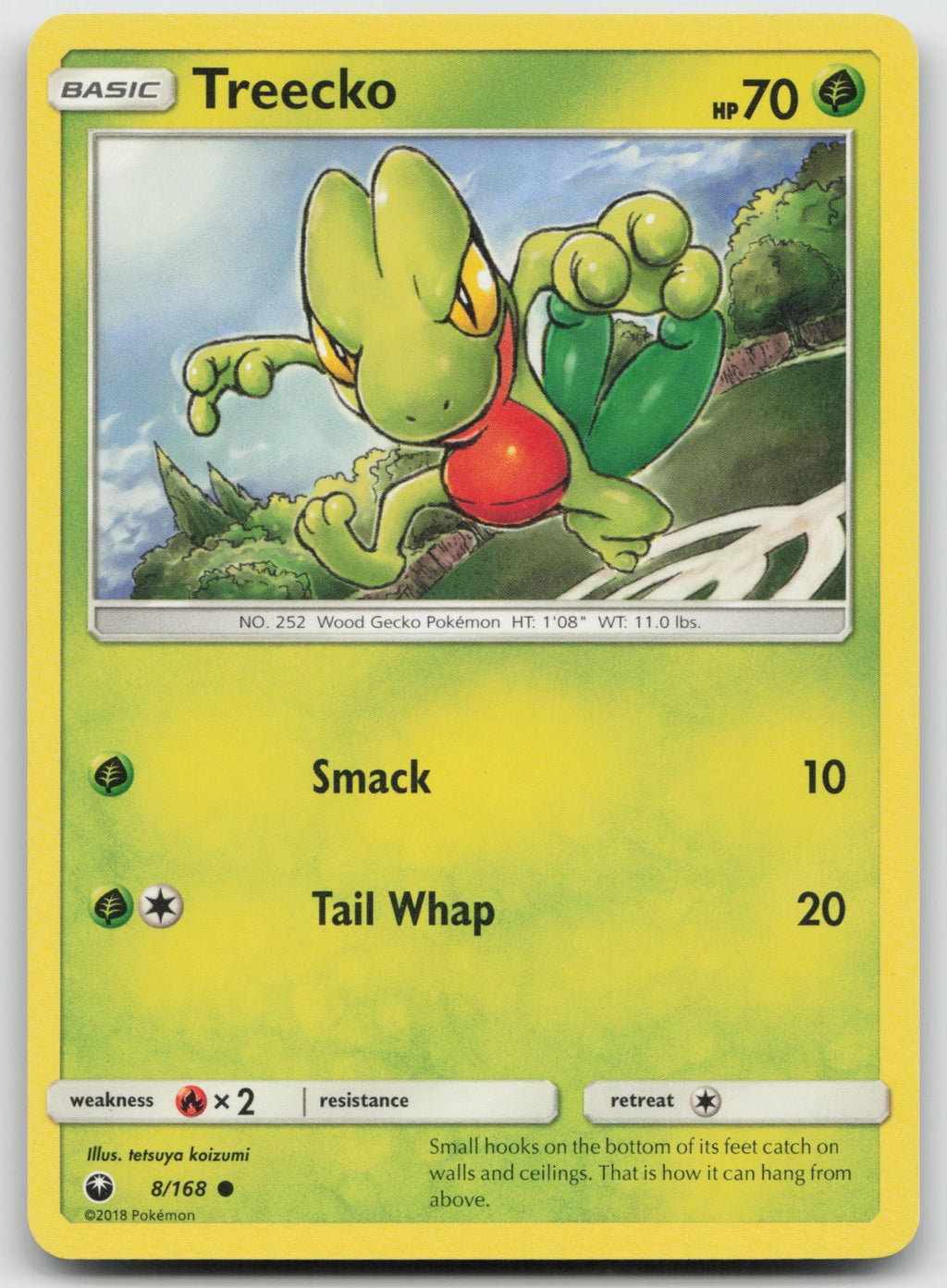 Treecko Common SM - Celestial Storm 8/168 LP