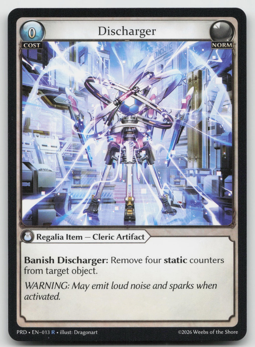 Discharger Rare .asphodel/paradise 013 NM