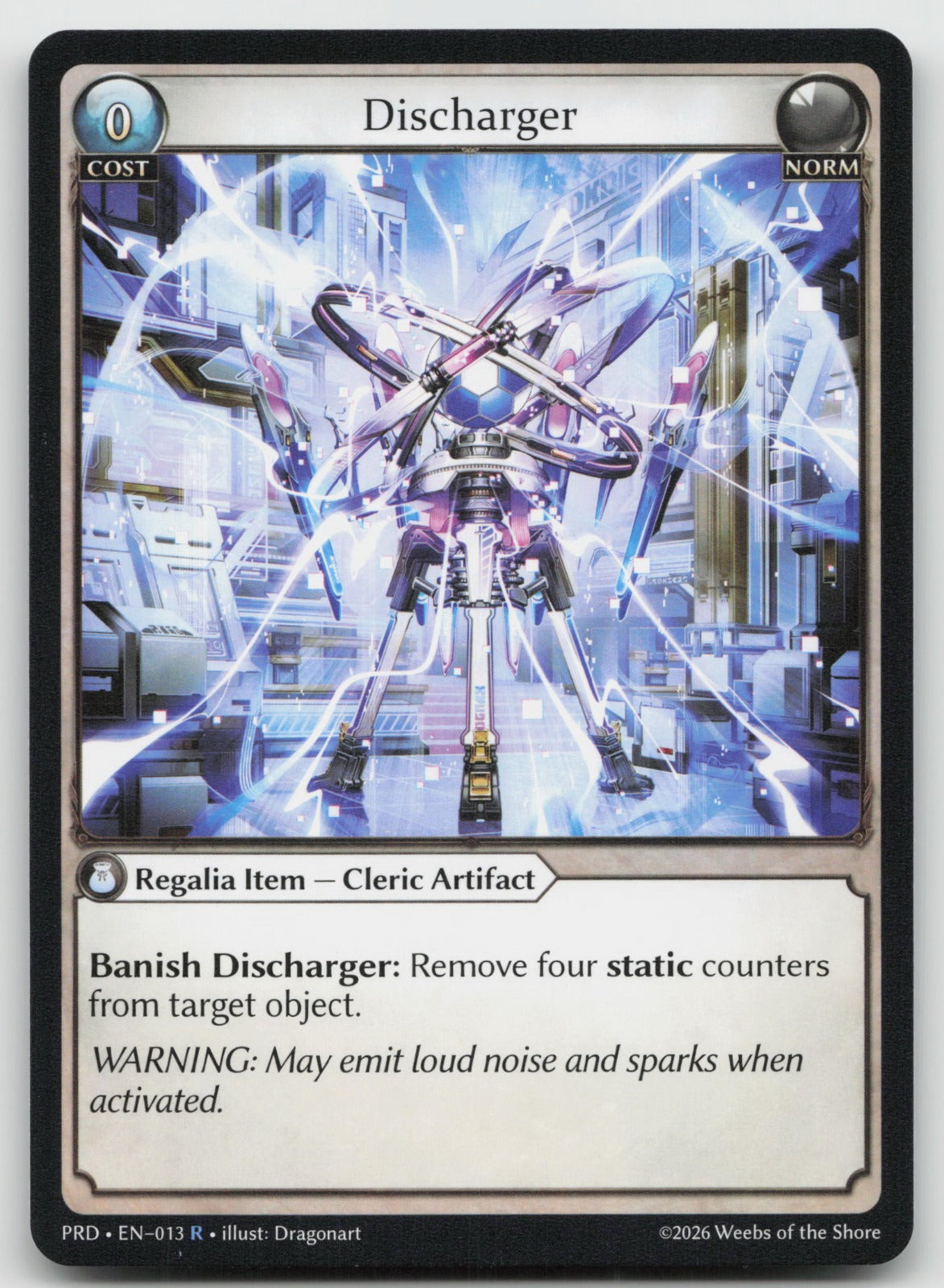 Discharger Rare .asphodel/paradise 013 NM