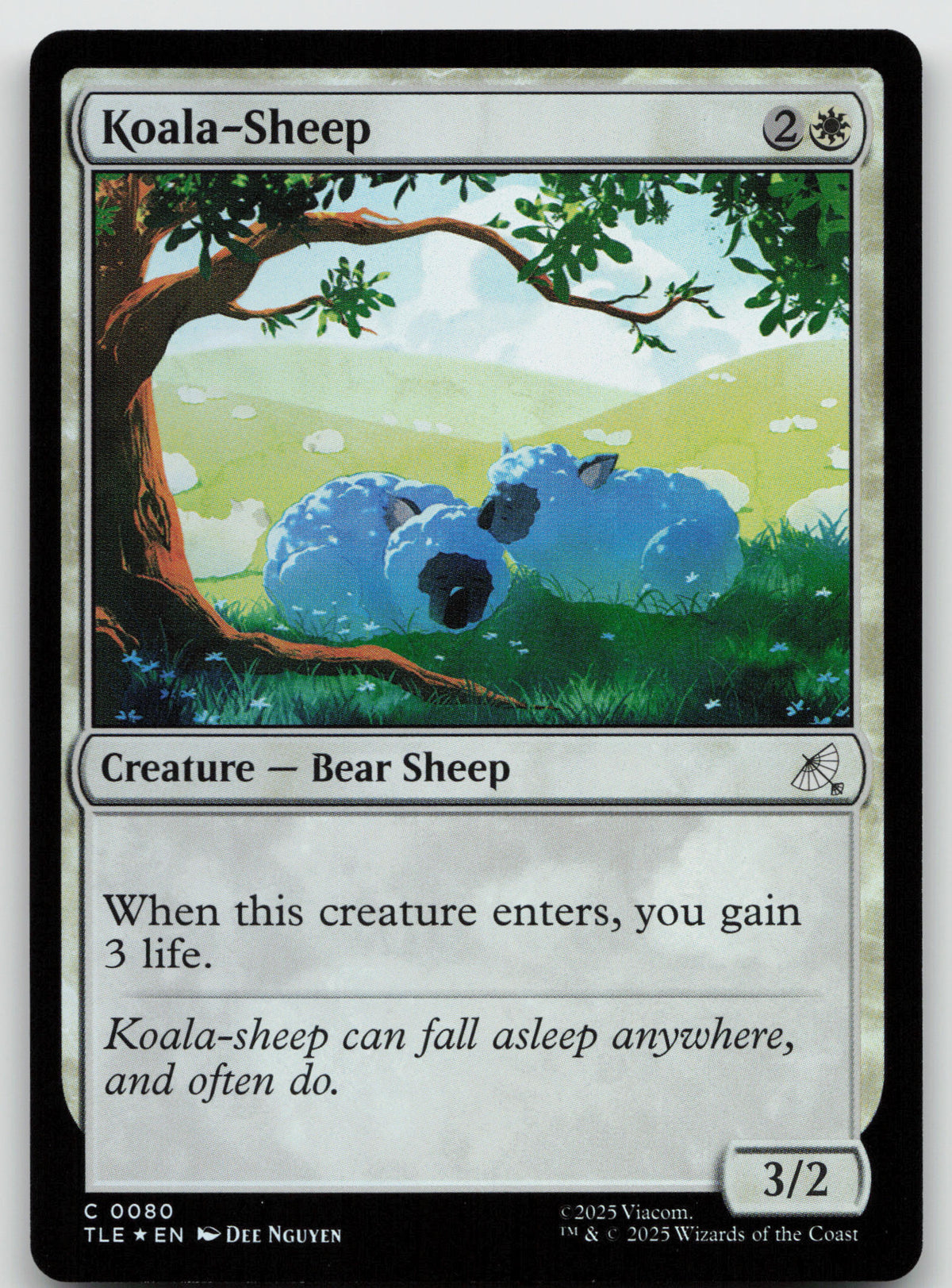 Koala-Sheep C Foil Avatar: The Last Airbender: Eternal-Legal 0080 NM