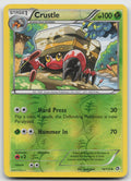 Crustle Uncommon Reverse Holo Legendary Treasures 14/113 HP