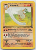 Marowak Uncommon 1st Edition Jungle 39/64 DMG