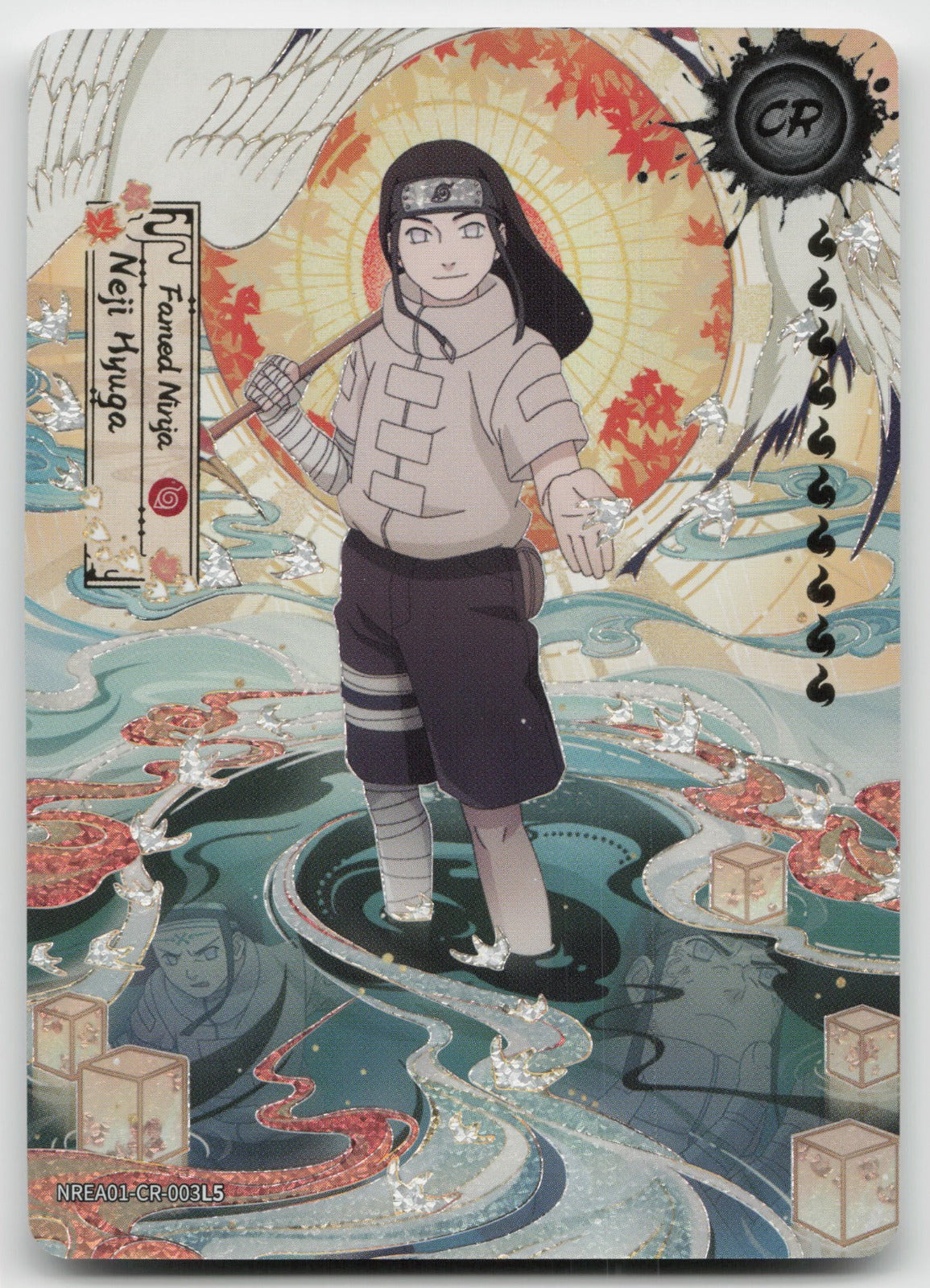 Neji Hyuga Base CR Earth Scroll Series 1 003L5 NM