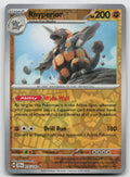Rhyperior Rare Reverse Holo SV07: Stellar Crown 076/142 NM