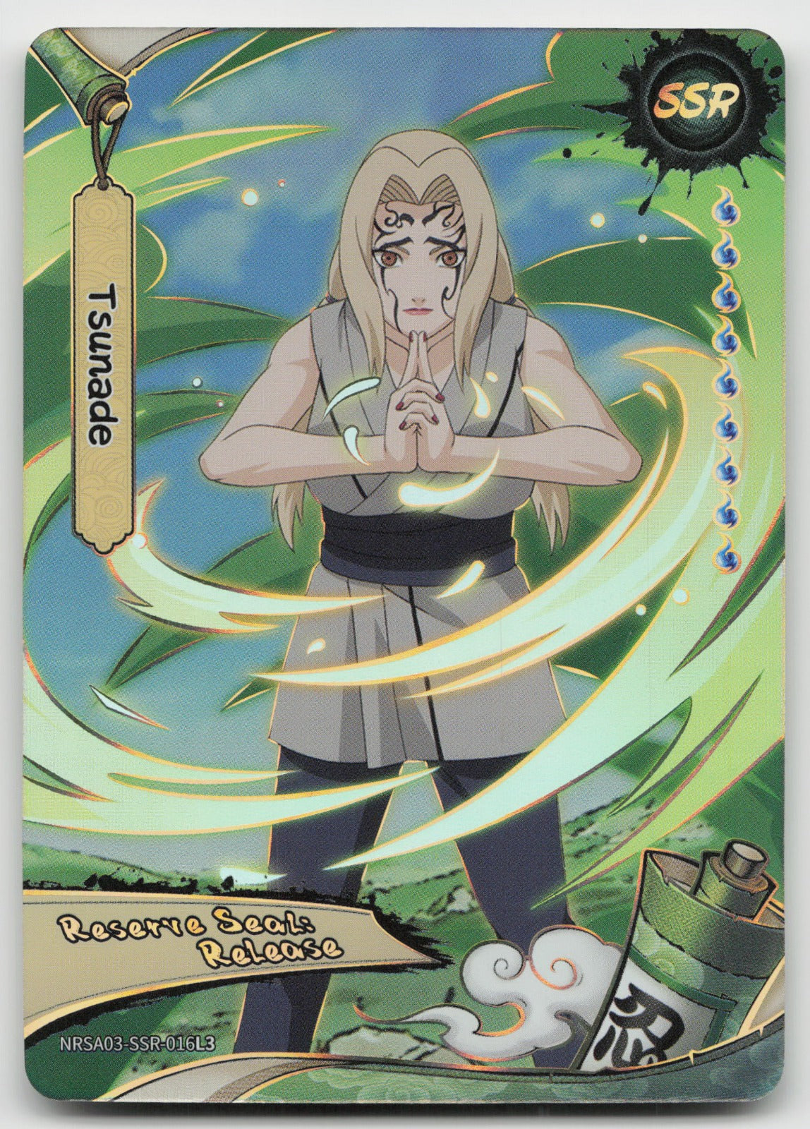 Tsunade SSR Chapter Jin Series 3 016L3 NM