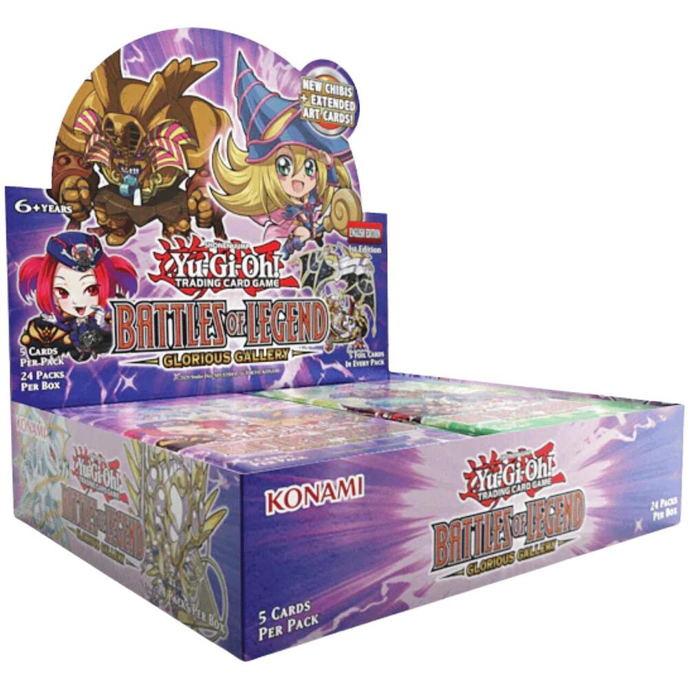 Yugioh Battles of Legend: Glorious Gallery Booster Box [1st Edition]