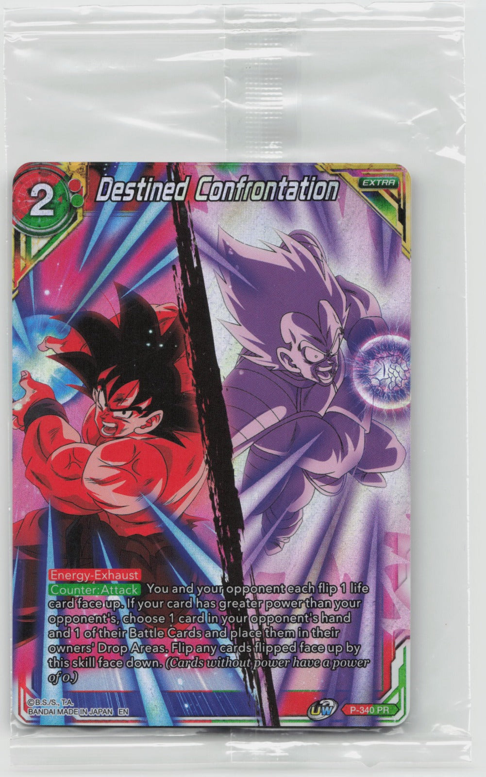 Destined Confrontation Promo Cards P-340 NM SEALED
