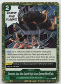 Demonic Aura Nine-Sword Style Asura Demon Nine Flash R Foil OP07-036 NM