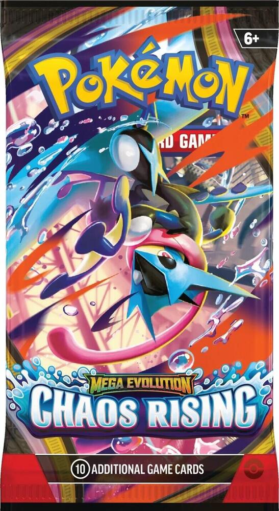 Chaos Rising Mega Evolution Booster Pack (Random Art)