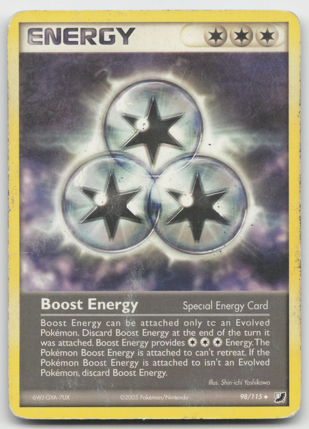 Boost Energy Uncommon Normal Unseen Forces 98/115 DMG