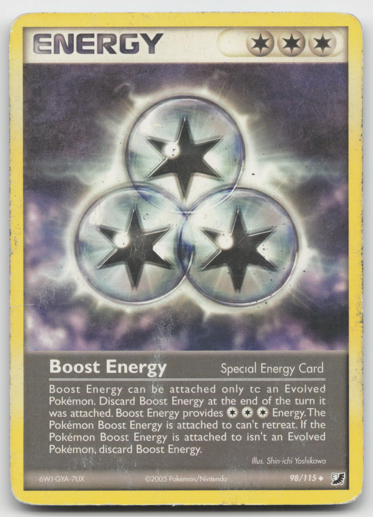 Boost Energy Uncommon Normal Unseen Forces 98/115 DMG
