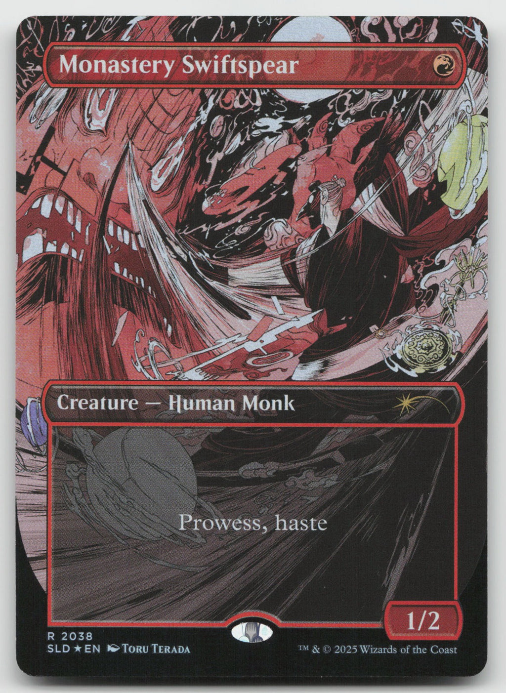 Monastery Swiftspear (Rainbow Foil) R Foil Secret Lair Drop Series 2038 NM